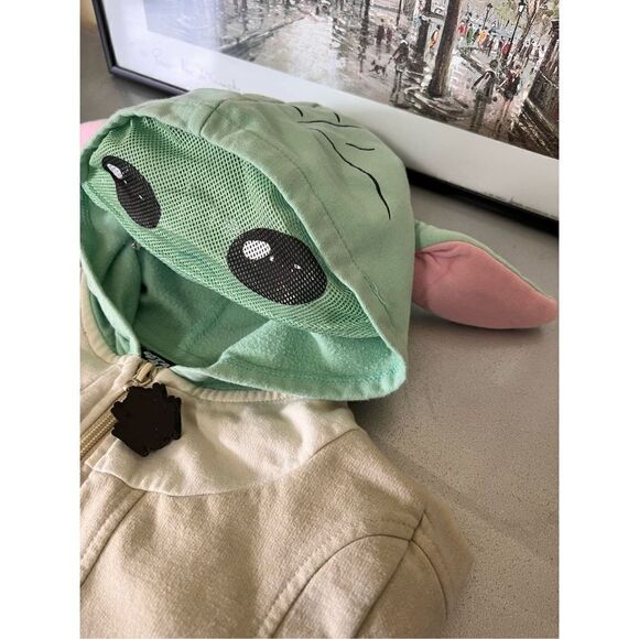 Star Wars‎ Baby Yoda (Grogu) Zip Up Hoodie - Kids - Picture 8 of 16